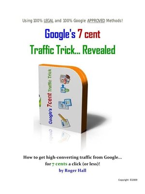 cover image of How to get google 7 cent traffic
